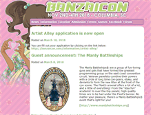 Tablet Screenshot of banzaicon.com